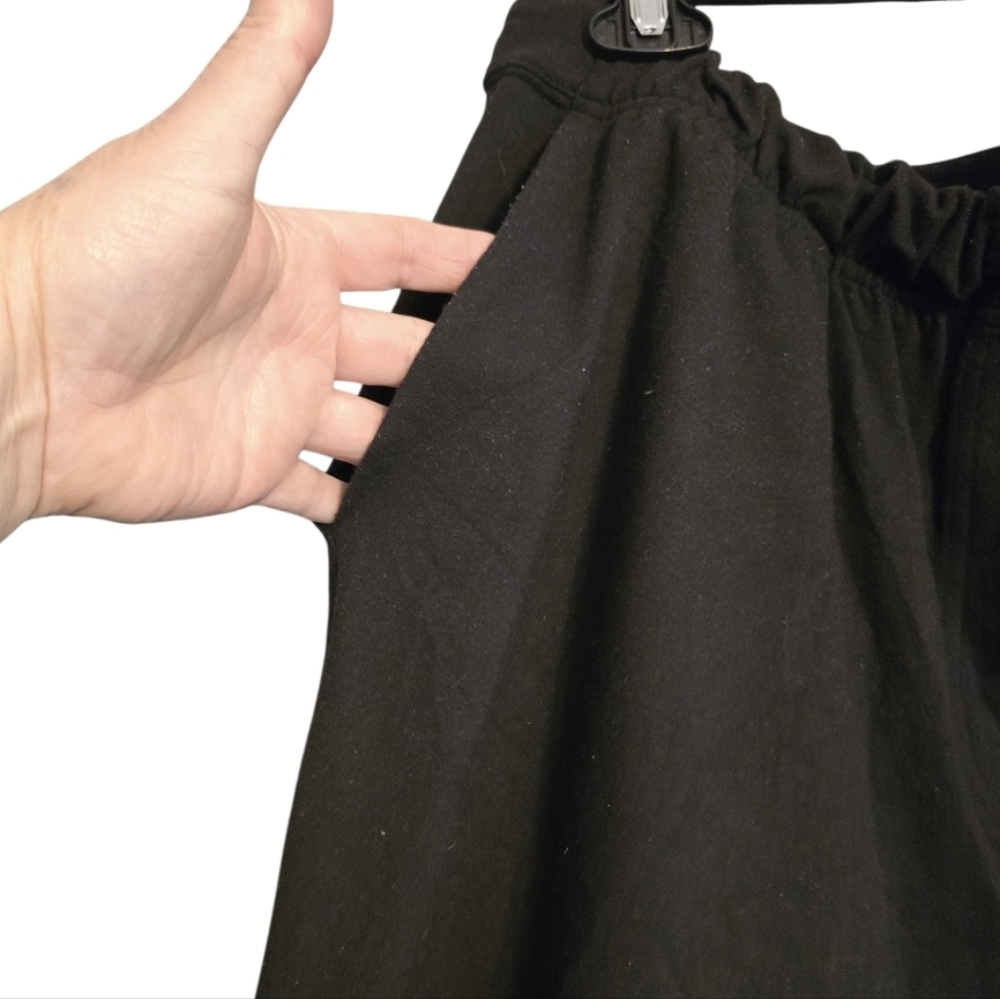 Athletic Thick Black Joggers Size XL in EUC - Picture 2 of 4